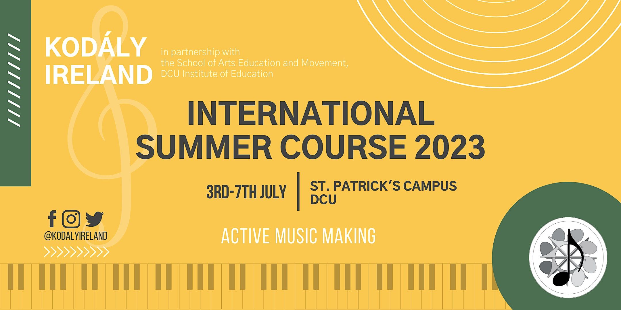 2023 International Summer School -  Active Music Making - Ireland